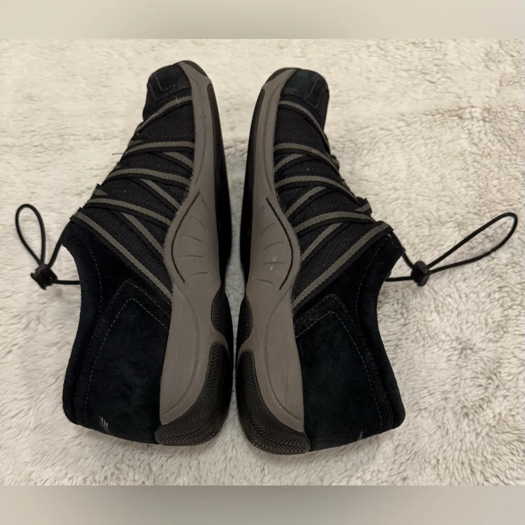 Dansko Honor Bungee Suede Shoes Womens 42 Black Walking Comfort Sneakers Basic - Image 3