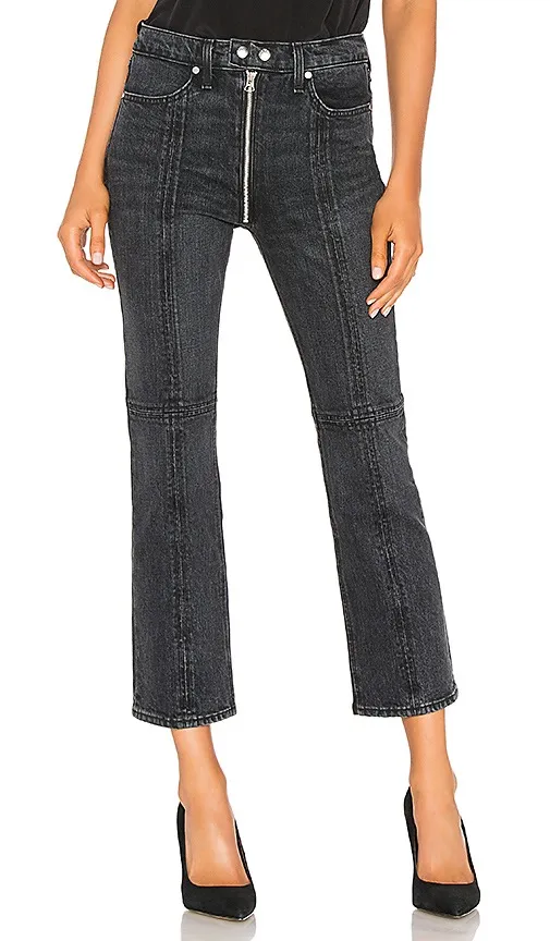 Rag and Bone Zipper Straight Jeans - Image 3