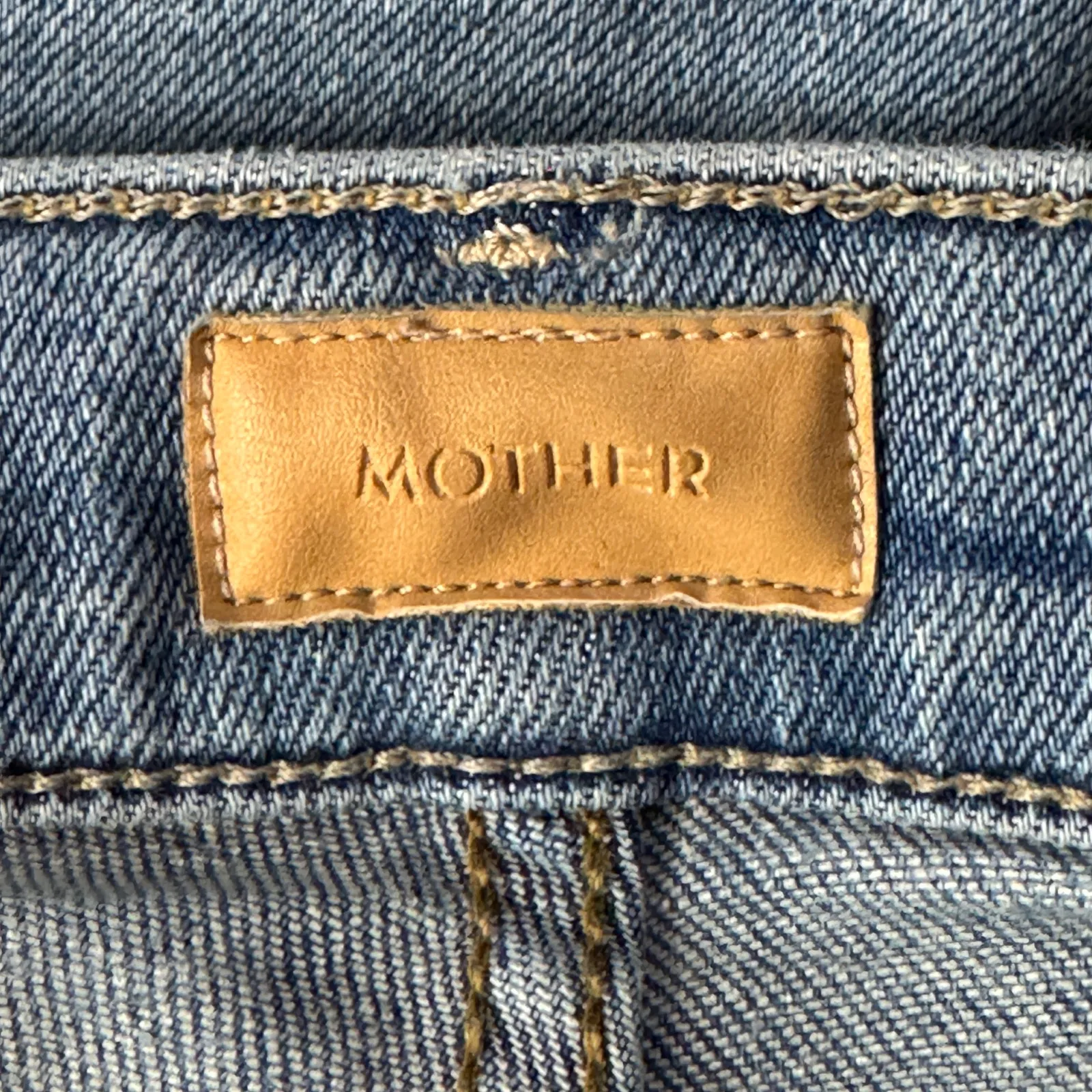 Mother SZ 28 The Swooner Rascal Ankle Jeans Let’s Trip Zip - Image 9