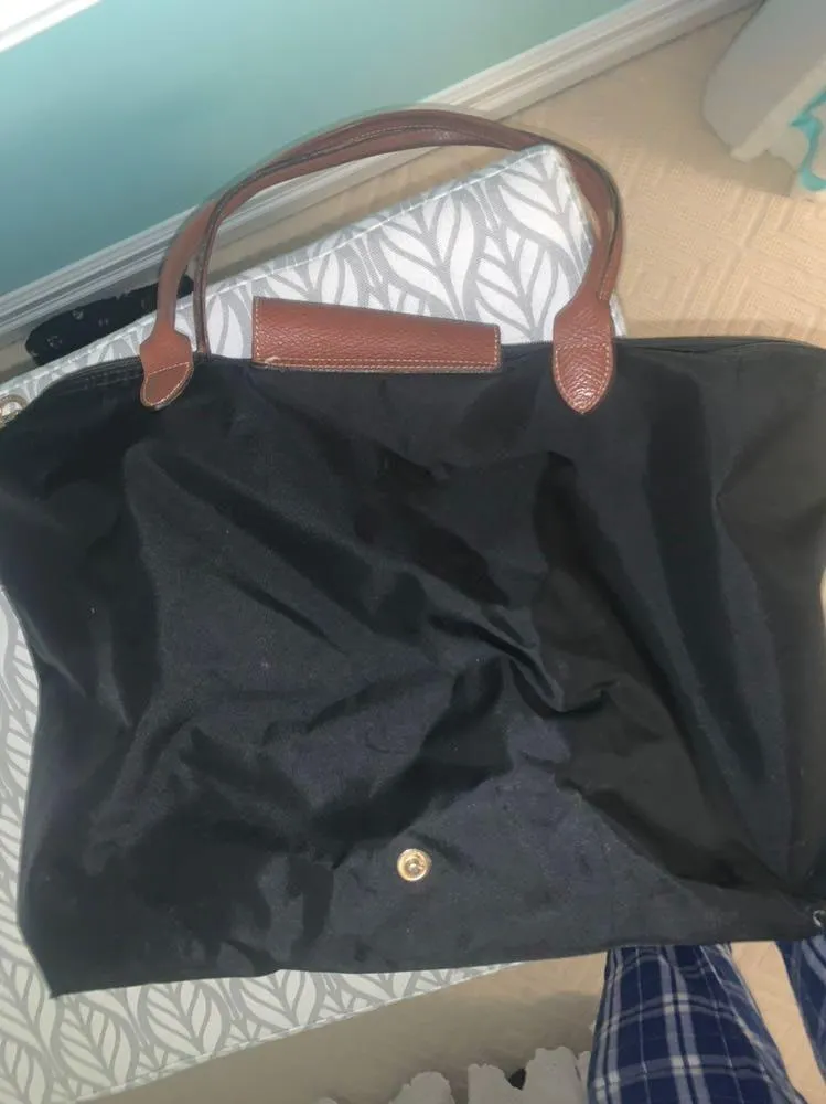 Long champ Black le Pilage Tote!!  - Image 2