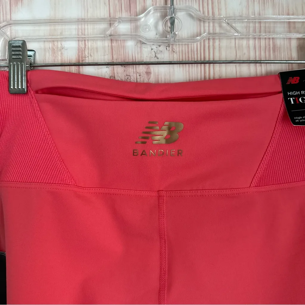 New Balance x Bandier Pink Move Her World Ultra High Rise Tight Workout Leggings - Image 12