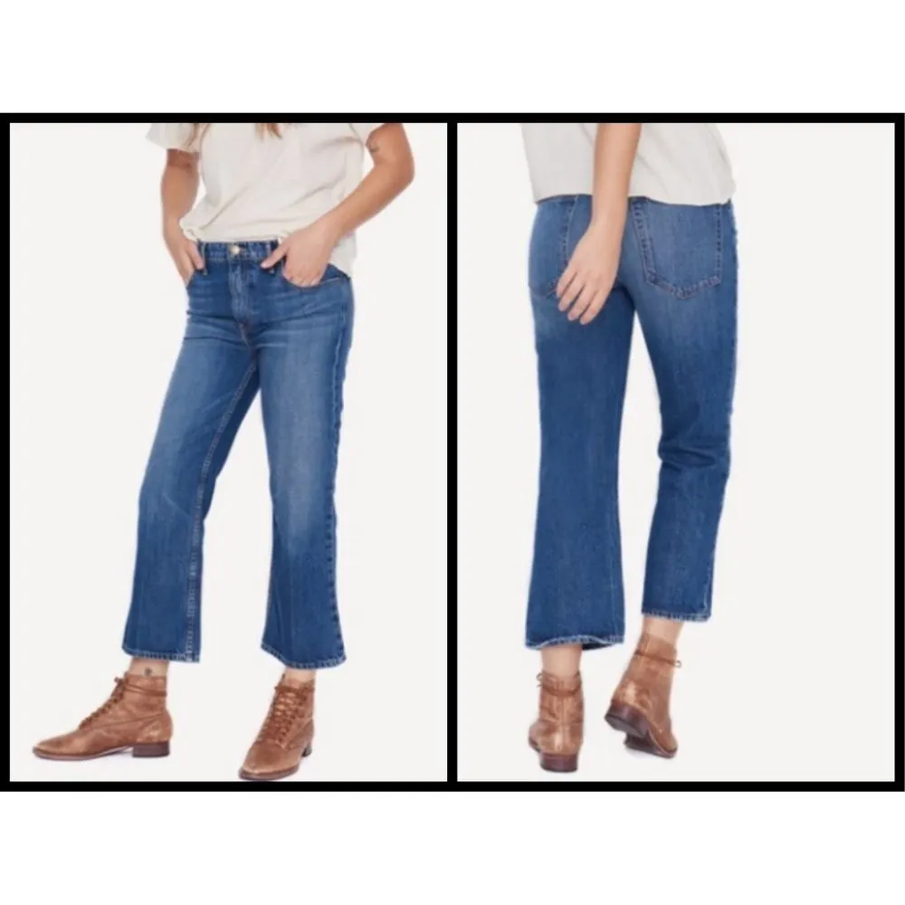 💕THE GREAT💕 The Relaxed Nerd Crop Flare Jeans 30 - Image 3