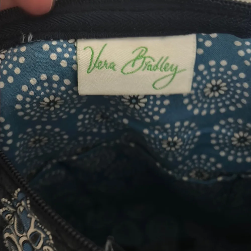 Vera Bradley Navy and blues Patterned Women's Bag GUC - Image 8