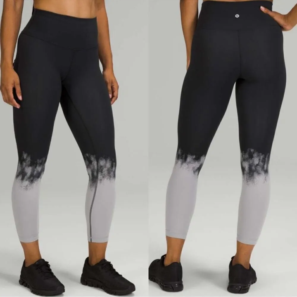 Lululemon Wunder Train High-Rise Tight 25"  
Ascending Light Engineer Silverscreen - Image 2