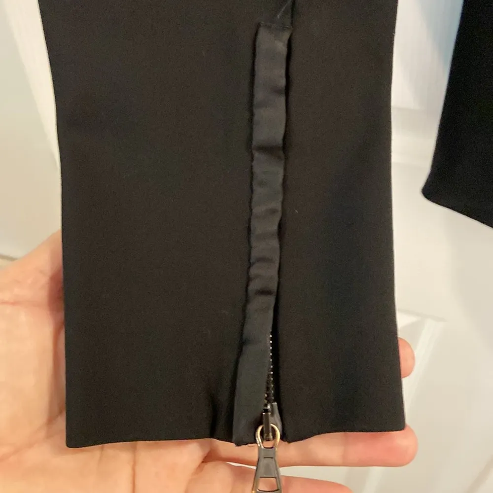 Valentino Pants no size excellent condition color black waist 28” inseam 26” - Image 4