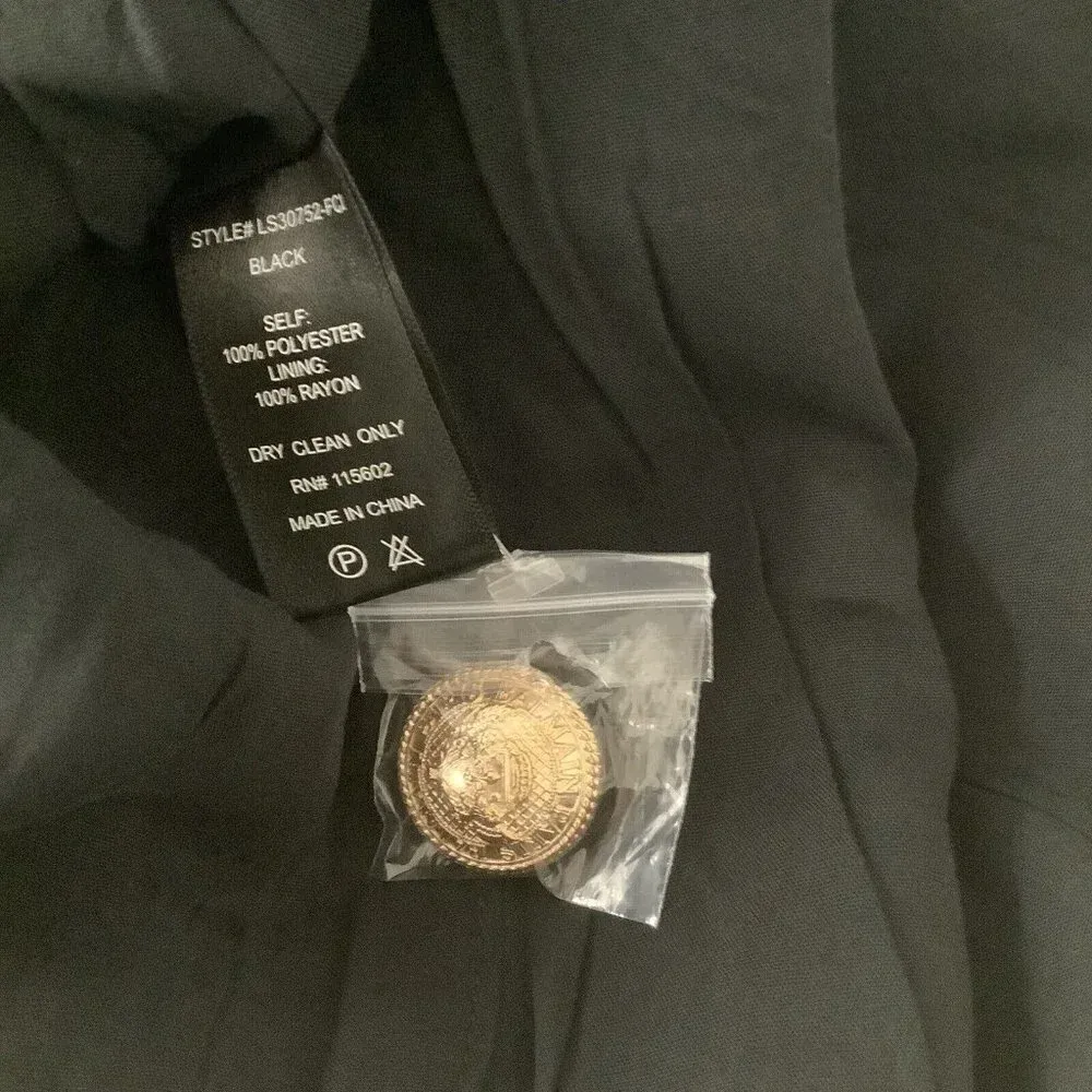 Steve Madden Size Medium Black Textured Mini Skirt. New - Image 3