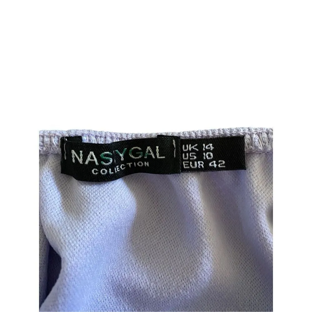 Nasty Gal Tank Dress Side Slit Cocktail Party Date Night Formal - Image 8