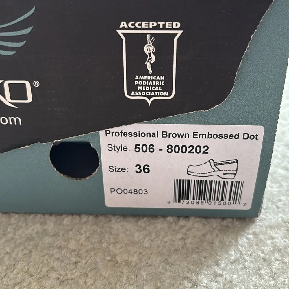 Dansko professional embossed dot clogs - Image 8