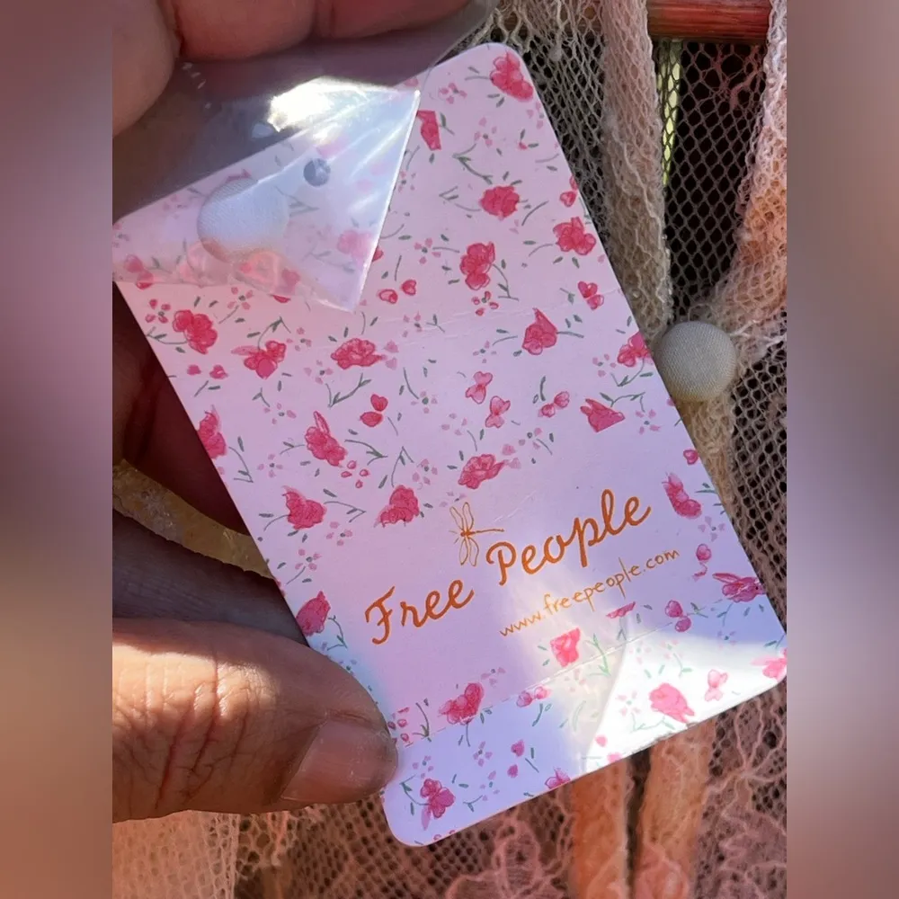 FREE PEOPLE SECRET ADMIRER LACE Top NWT - Image 10