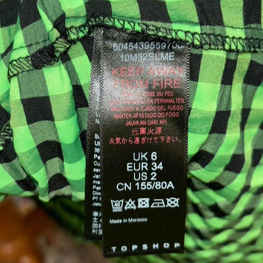 Topshop gingham dress - Image 4