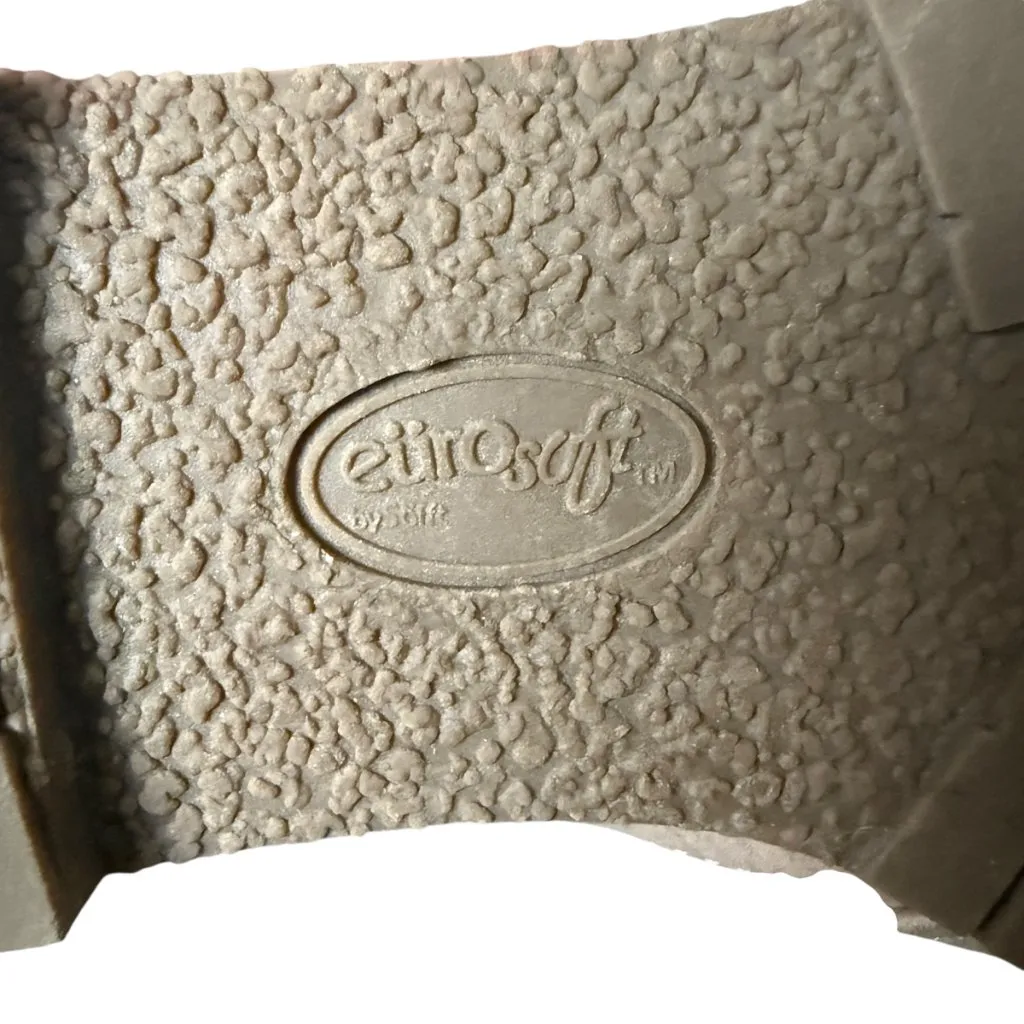 euro soft by sofft taupe padded slip on casual loafers comfort technology 6 1/2M Tan Size 6.5 - Image 10