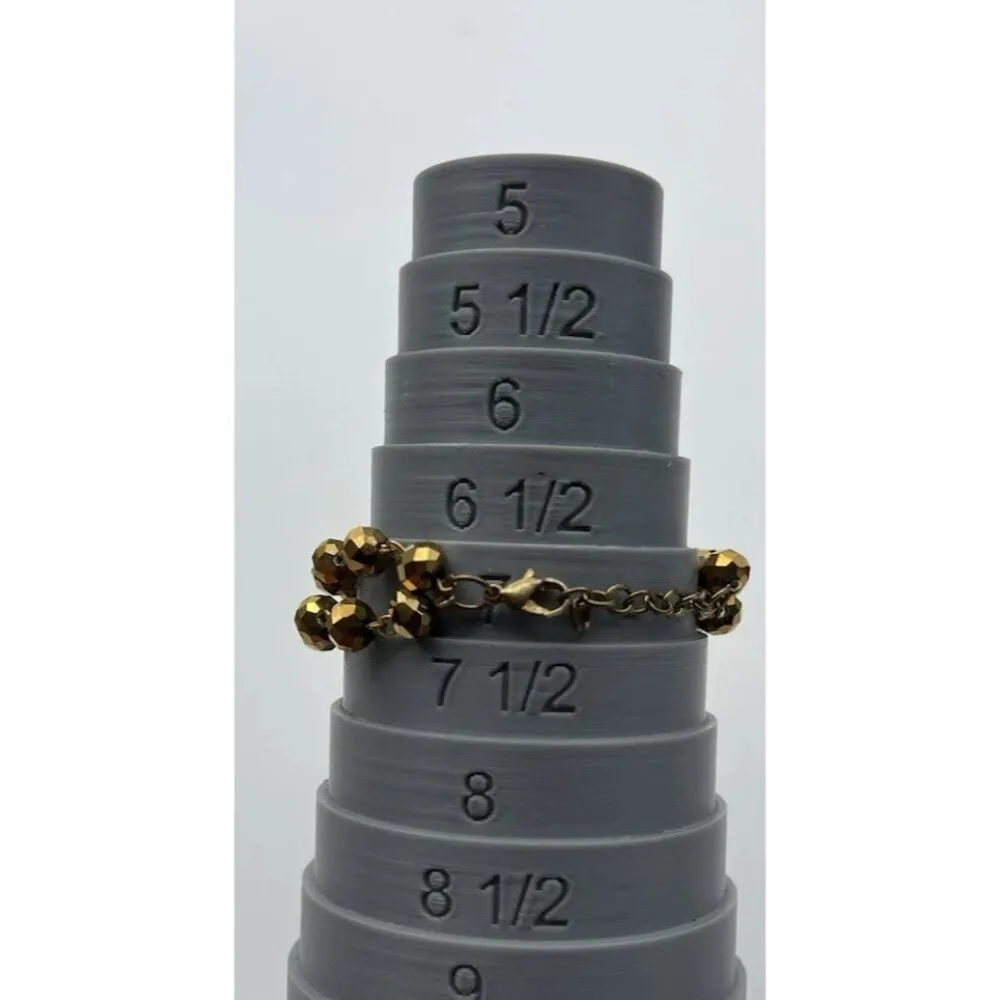 Vintage Green resin earrings bronze resin earrings matching bracelet Sz 7" Glass Gold - Image 4