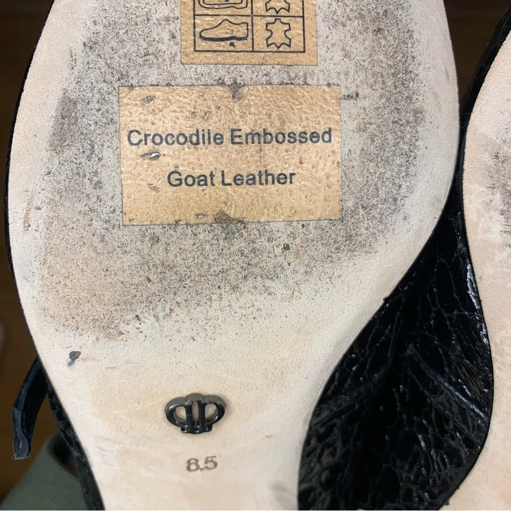 Paige Women's Maggie Pointed Toe Kitten Heel Slingback Pumps - Size 8.5 - Image 7