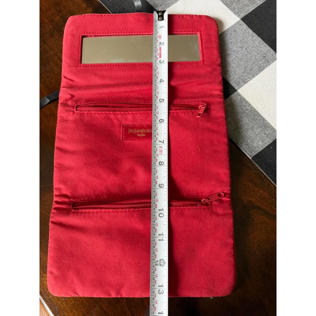 Yves Saint Laurent Black and Red Tri - Image 5