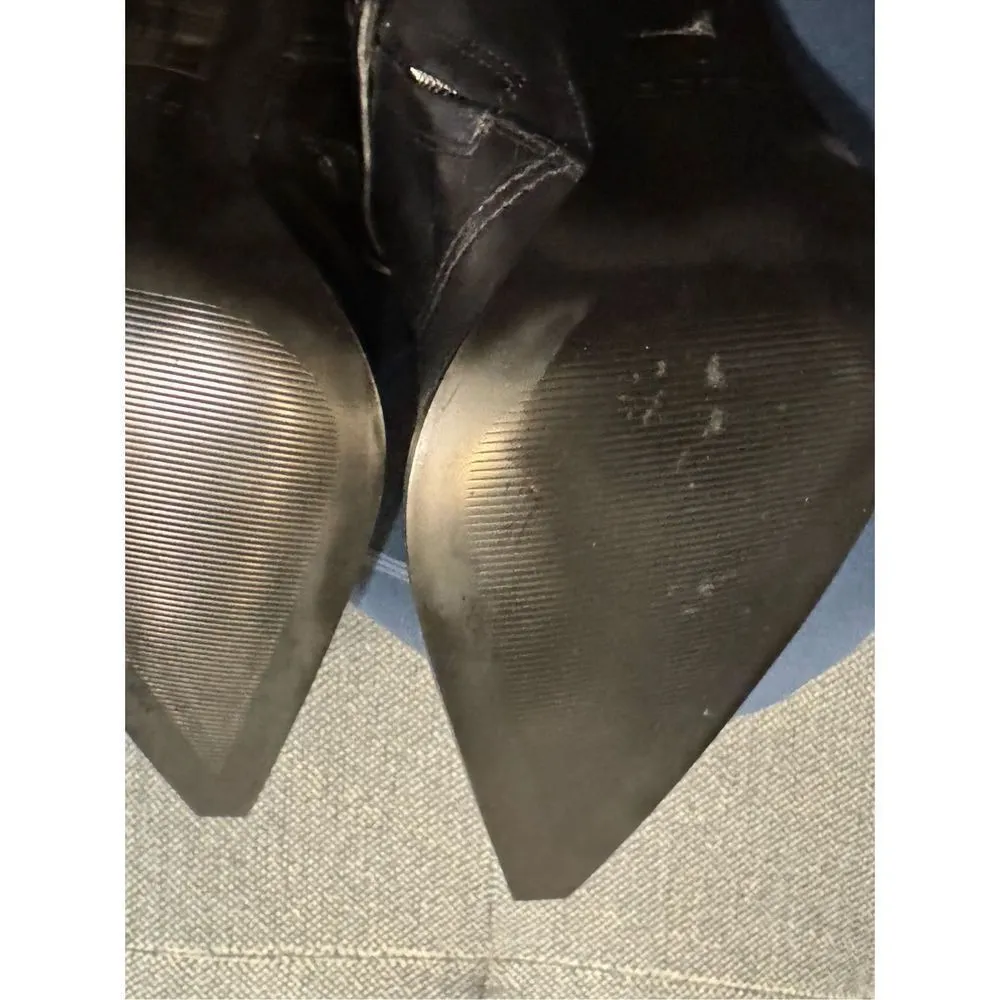 Reiss Hayworth Stiletto High bootie black size 38/ 7.5 new with box - Image 12