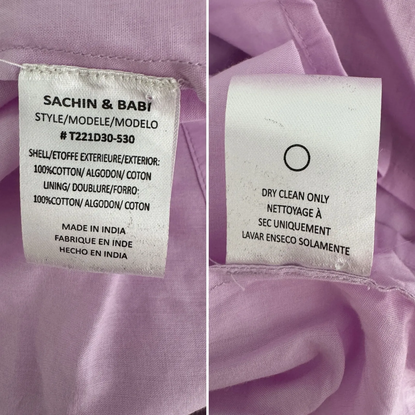 Sachin & Babi Pippa Leaf Embellished Lace Tiered Maxi Dress lilac purple Size 14 - Image 8