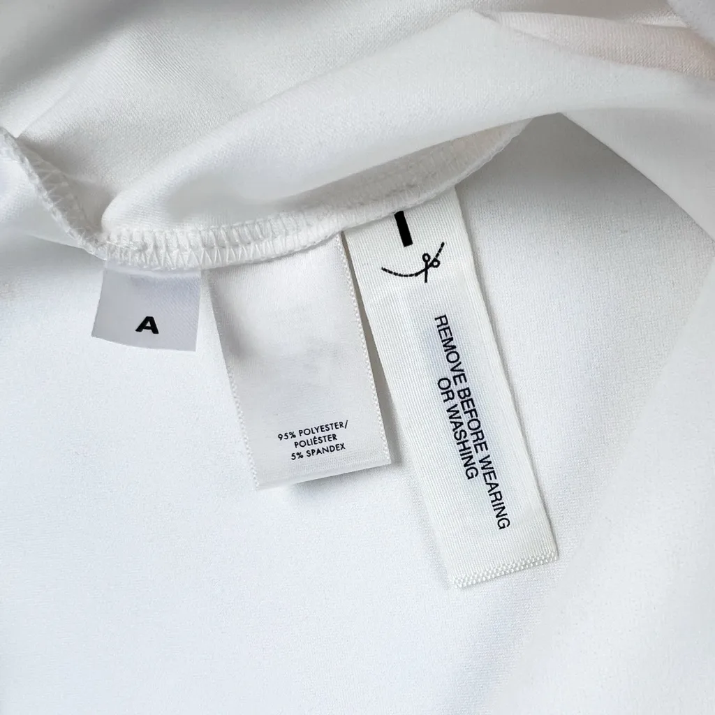 Ann‎ Taylor Cream White Long Sleeve Dressy Blouse Size Small - Image 6