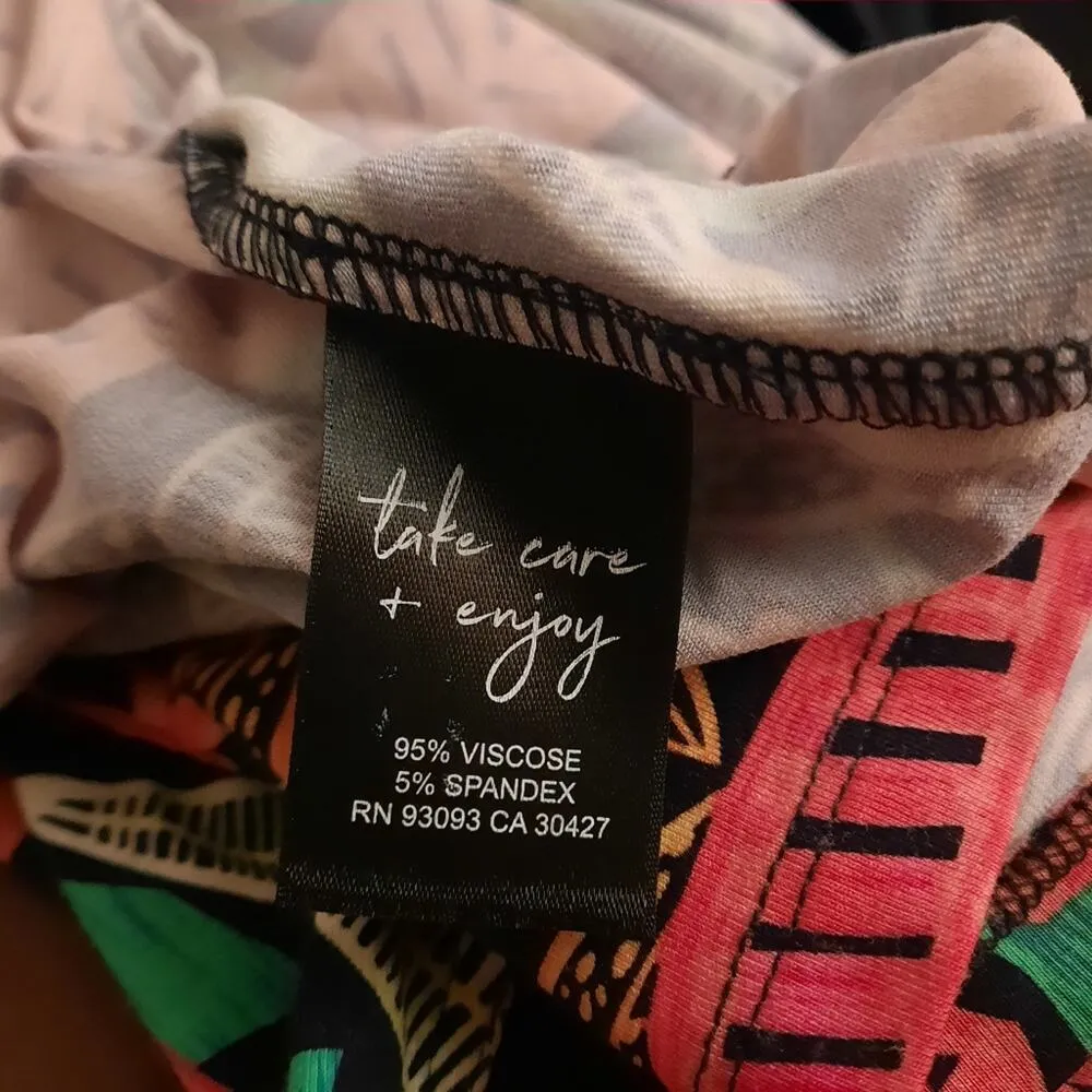 Nic+Zoe Colorful Canopy Dress Women's XS Extra Small Sleeveless Casual - Image 9