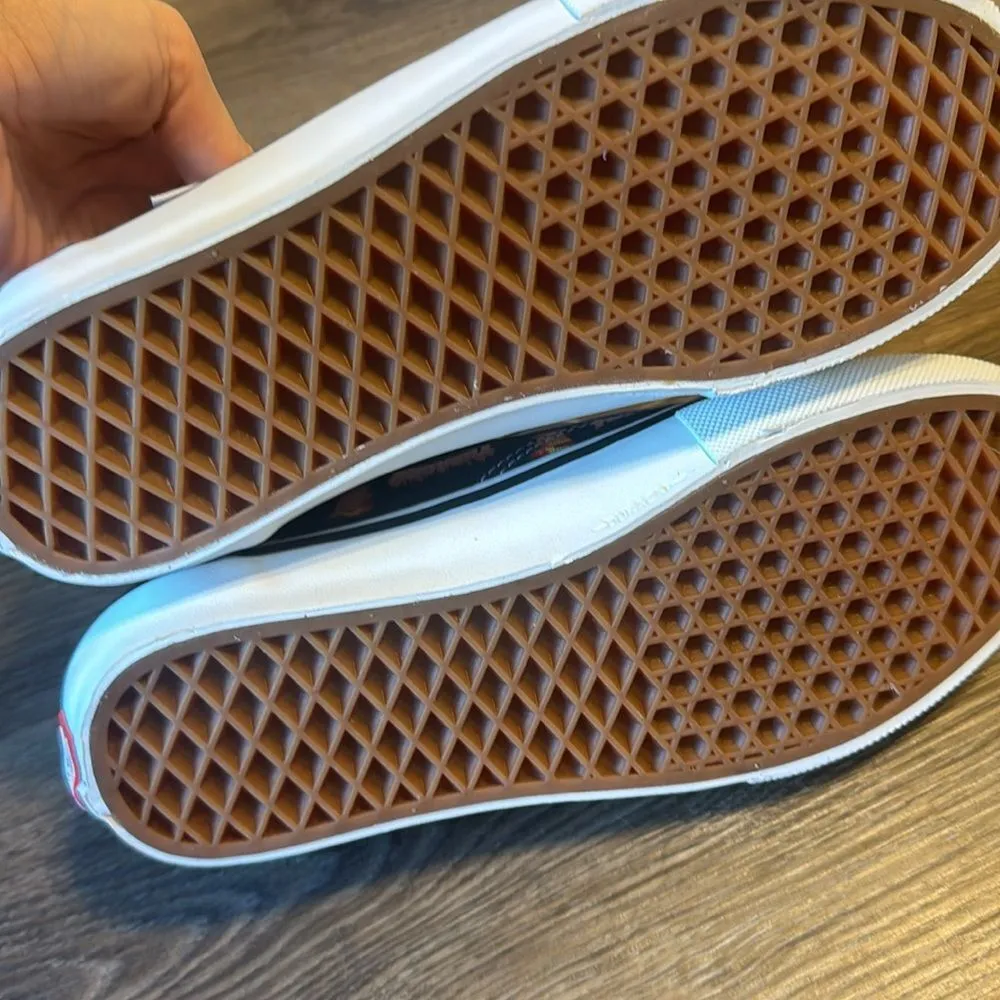 Vans x Thrasher Skate Old Skool Black Multi Logo Canvas Shoes mens 7 women’s 9 - Image 8