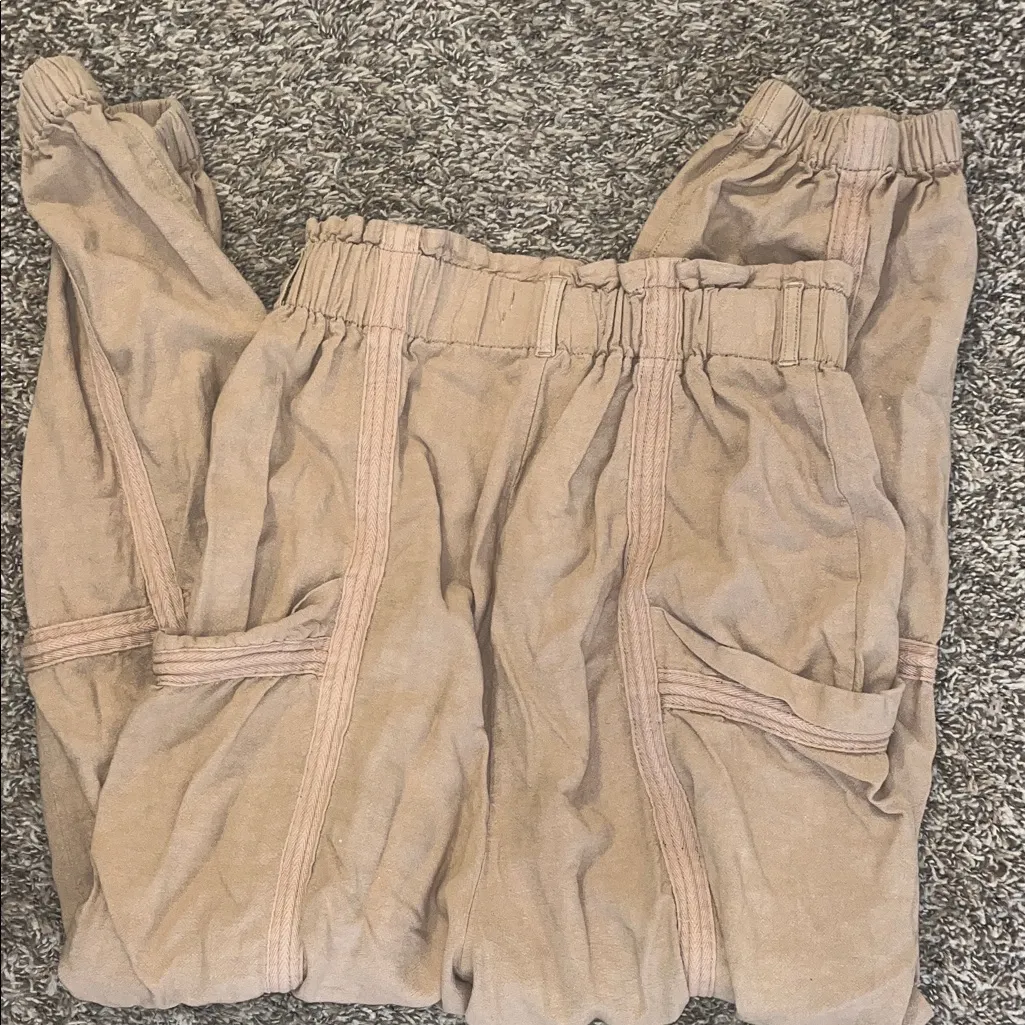 Urban Outfitters Slouchy Linnen Jogger - Image 4