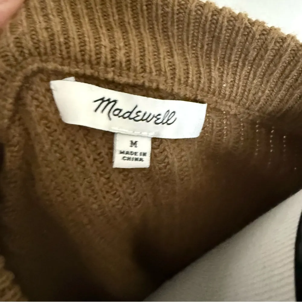 Madewell Ribbed Dropped Shoulder Sweater Size Medium - Image 5