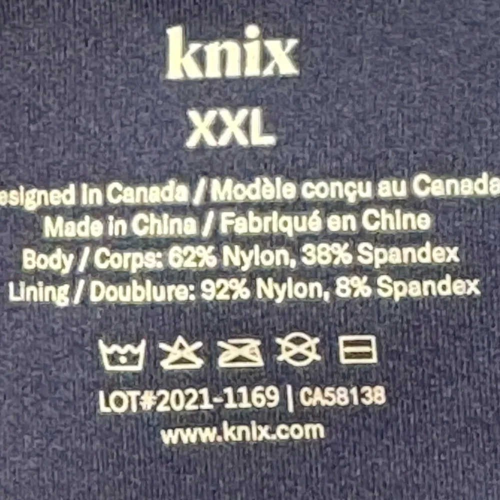 Knix LuxeLift Bodysuit Navy Florals Shapewear Size XXL EUC #5626 Pink - Image 5