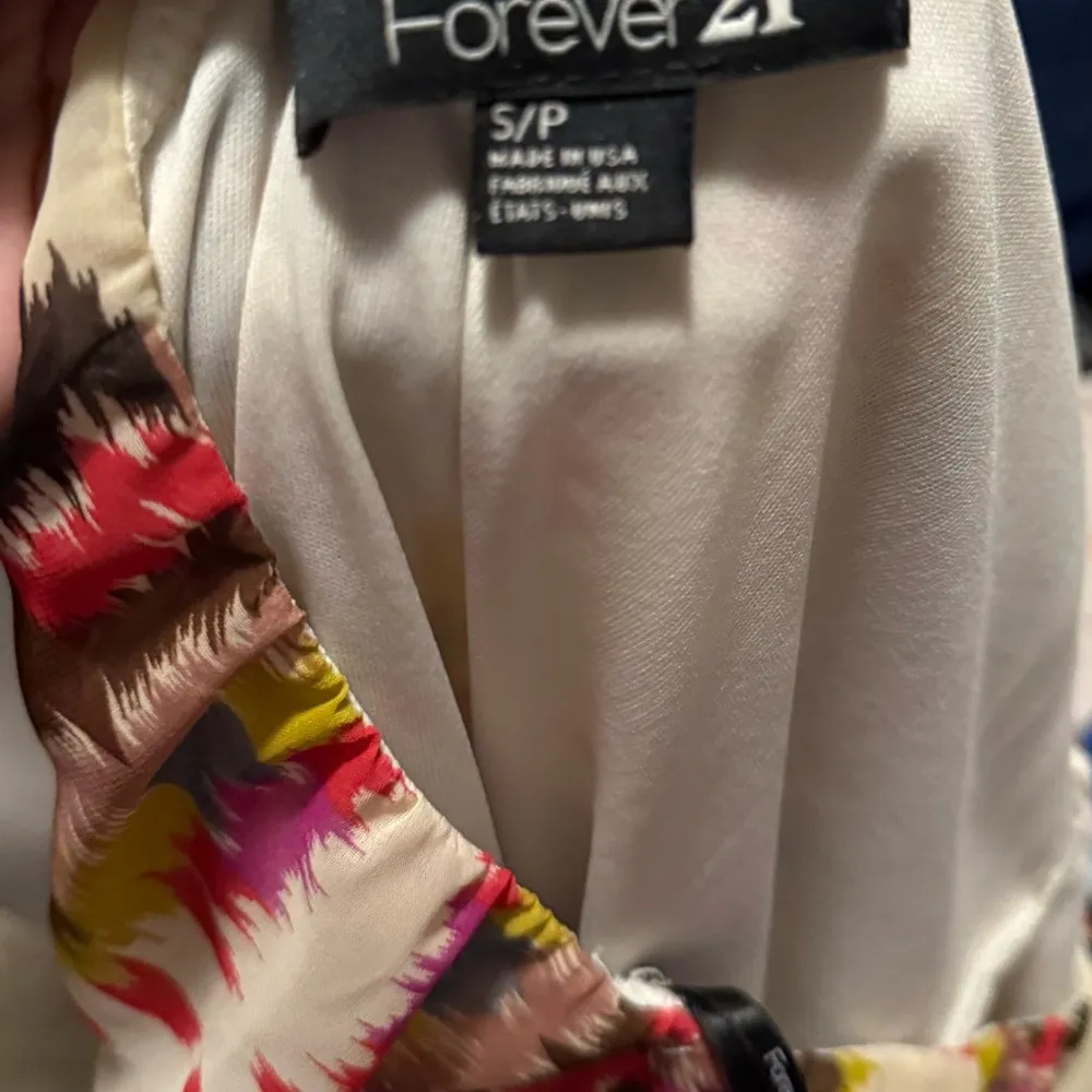 Forever 21 Red and Gold One Shoulder Sundress - Image 2