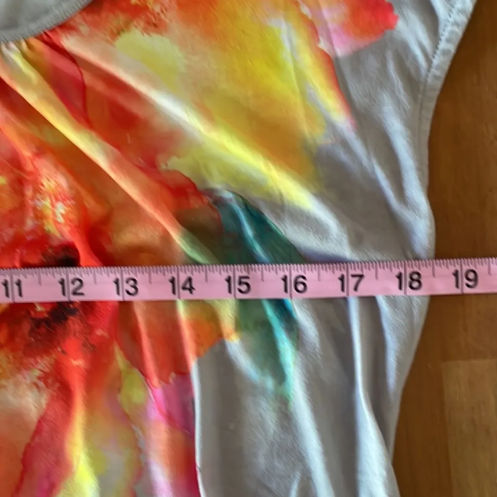 Summer floral short sleeve maternity pleated neck shirt - Image 5