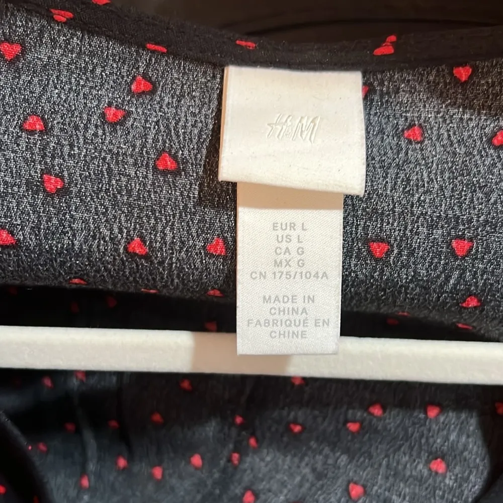 heart printed wrap dress - Image 4