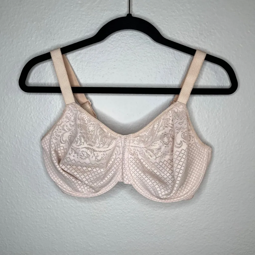 Wacoal 34G Visual Effects Minimizer Bra 857210  beige sand - Image 2