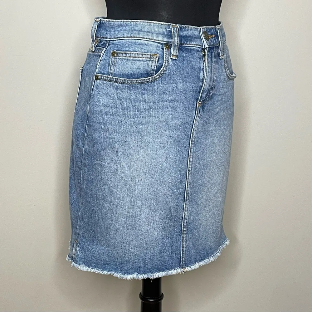 Loft Outlet Women’s Denim Jean Skirt Size 2 Blue - Image 2