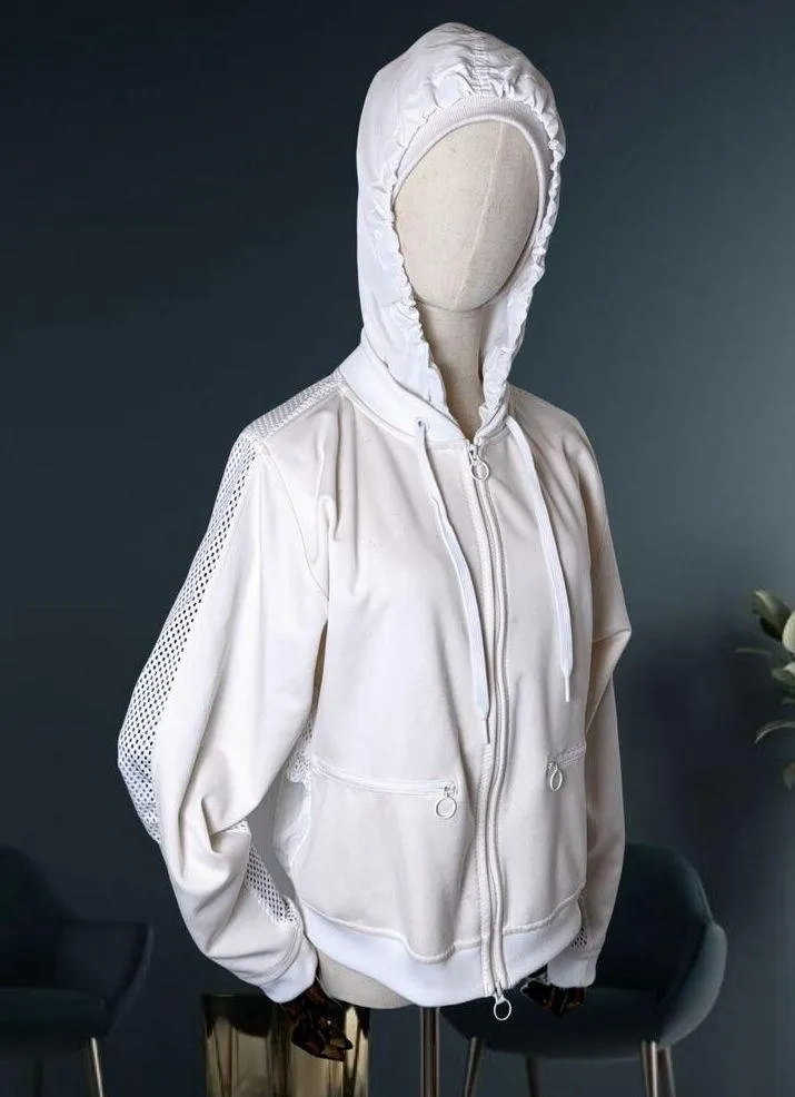 Adidas Stella Mccartney Barricade Jacket (White M) White Size M - Image 2