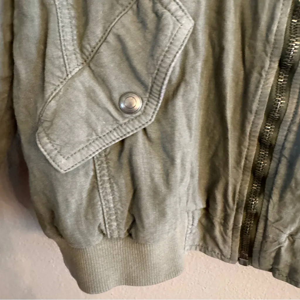 FREE PEOPLE Utility Bomber Jacket - Image 5