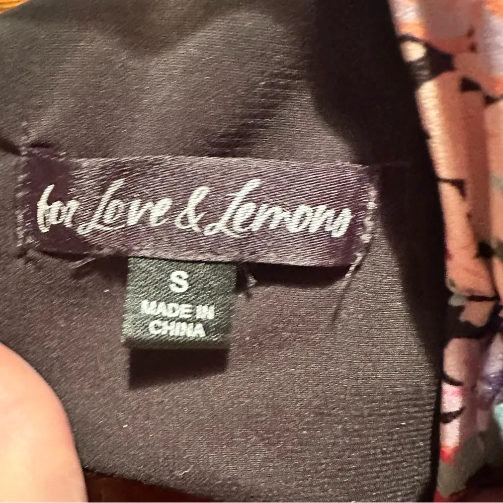 For Love and Lemons Size Small Floral Women's Dress. Absolutely stunning - Image 5