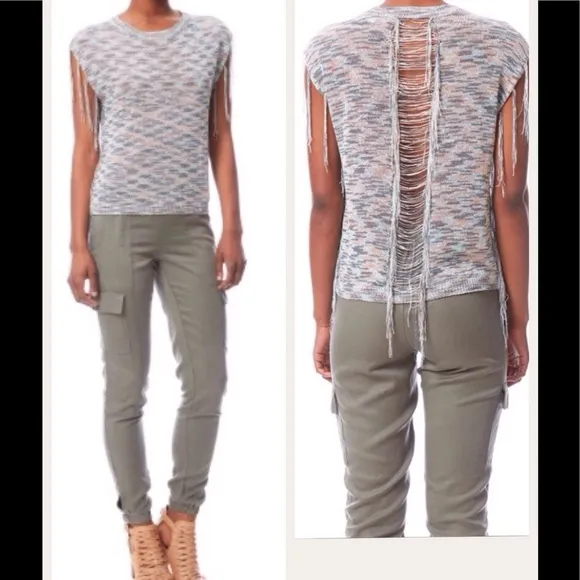 💕JACK BY BB DAKOTA💕 Paddington Fringe Top - Image 2