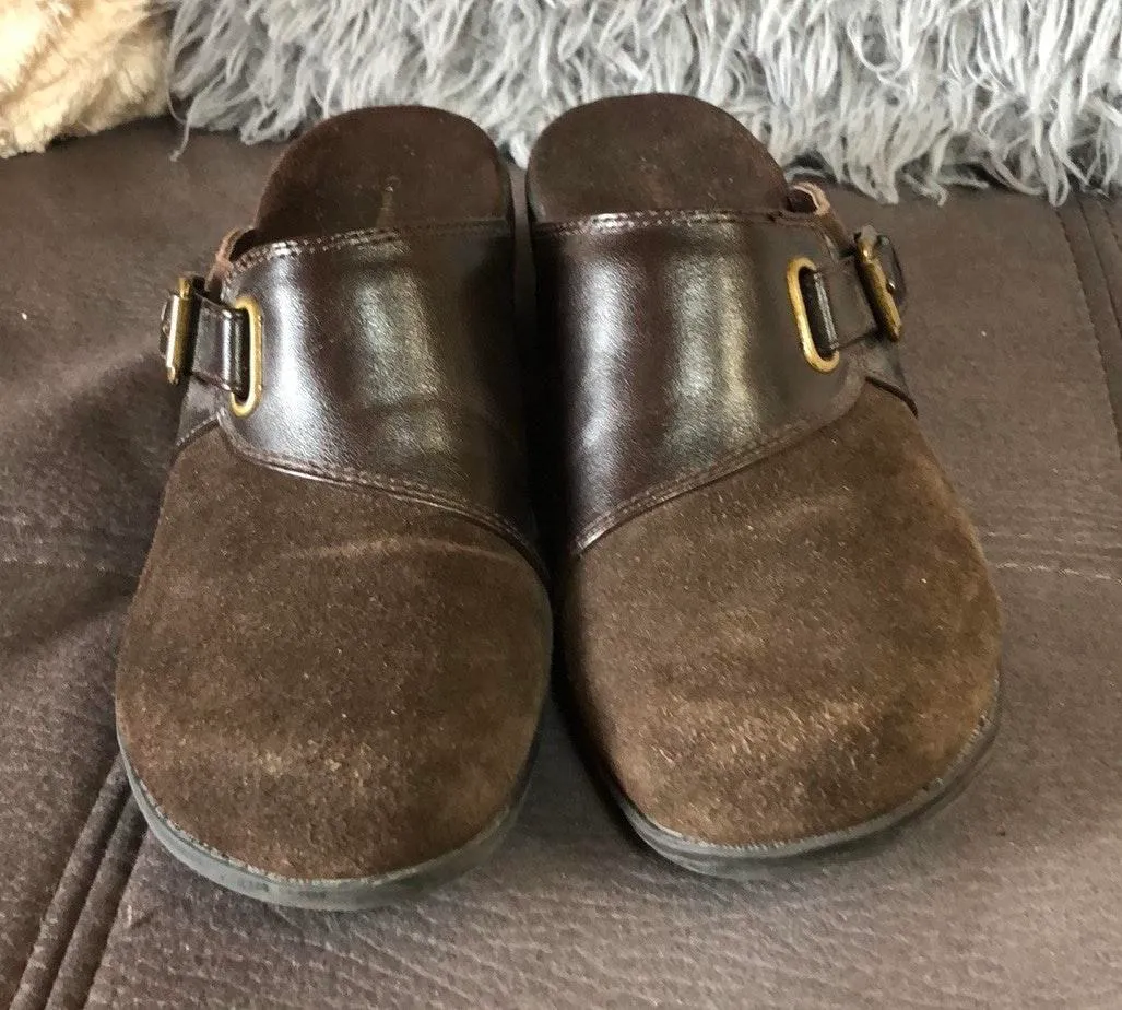 Brown Mules Size 8.5 - Image 3