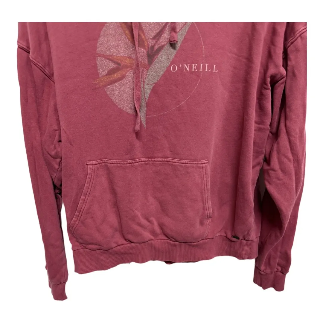 O'Neill Surf Women's Hoodie Red Skater Surfer Size Large Comfort - Image 3
