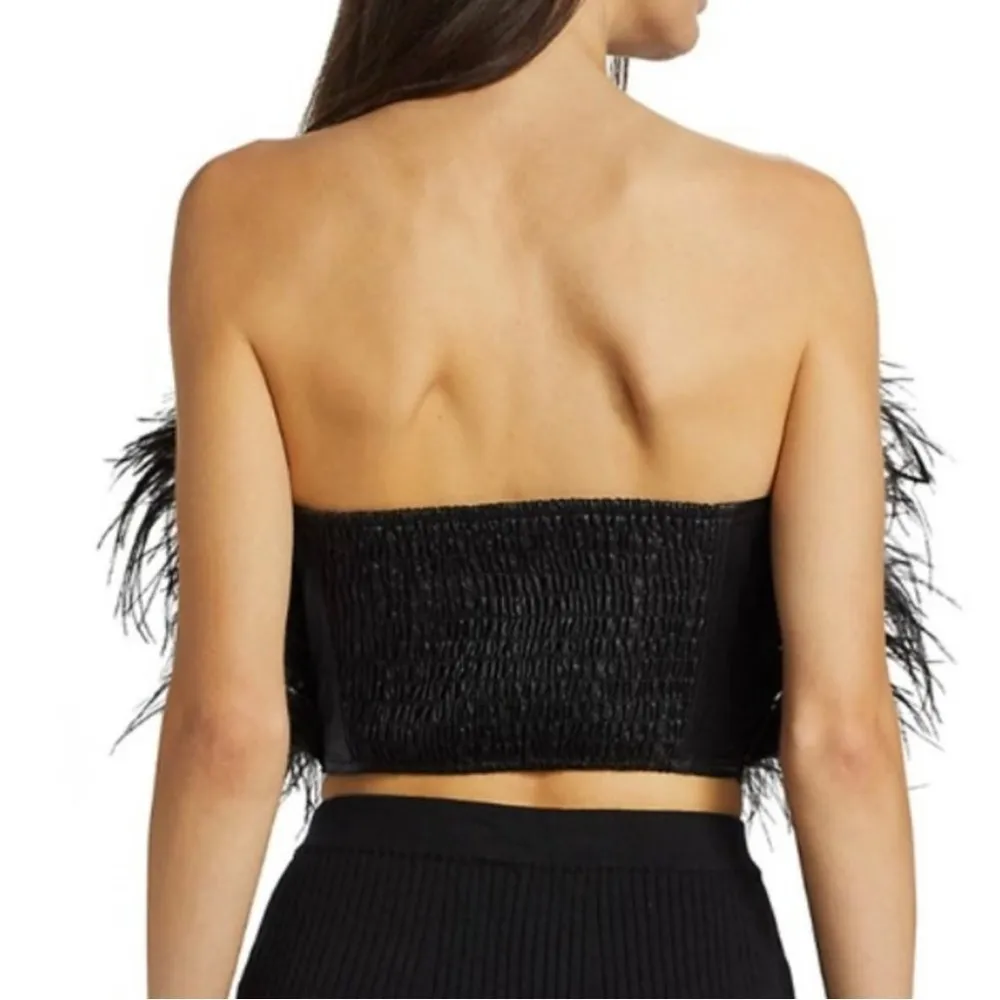 En Saison Mille Feather Top In Black Size XS - Image 3