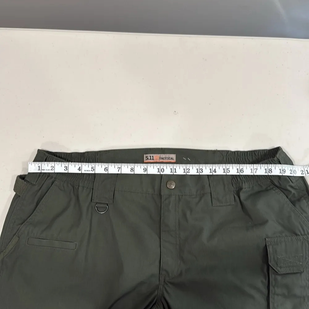 5.11 Tactical Green Cargo Pants with Relaxed Fit Size 20 EUC - Image 8