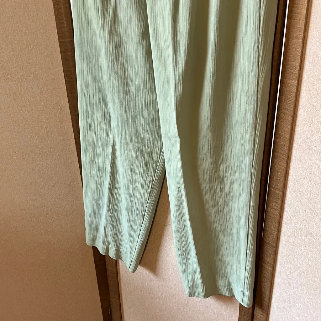 Alfred Dunner Petite Light Green slacks 12p - Image 8