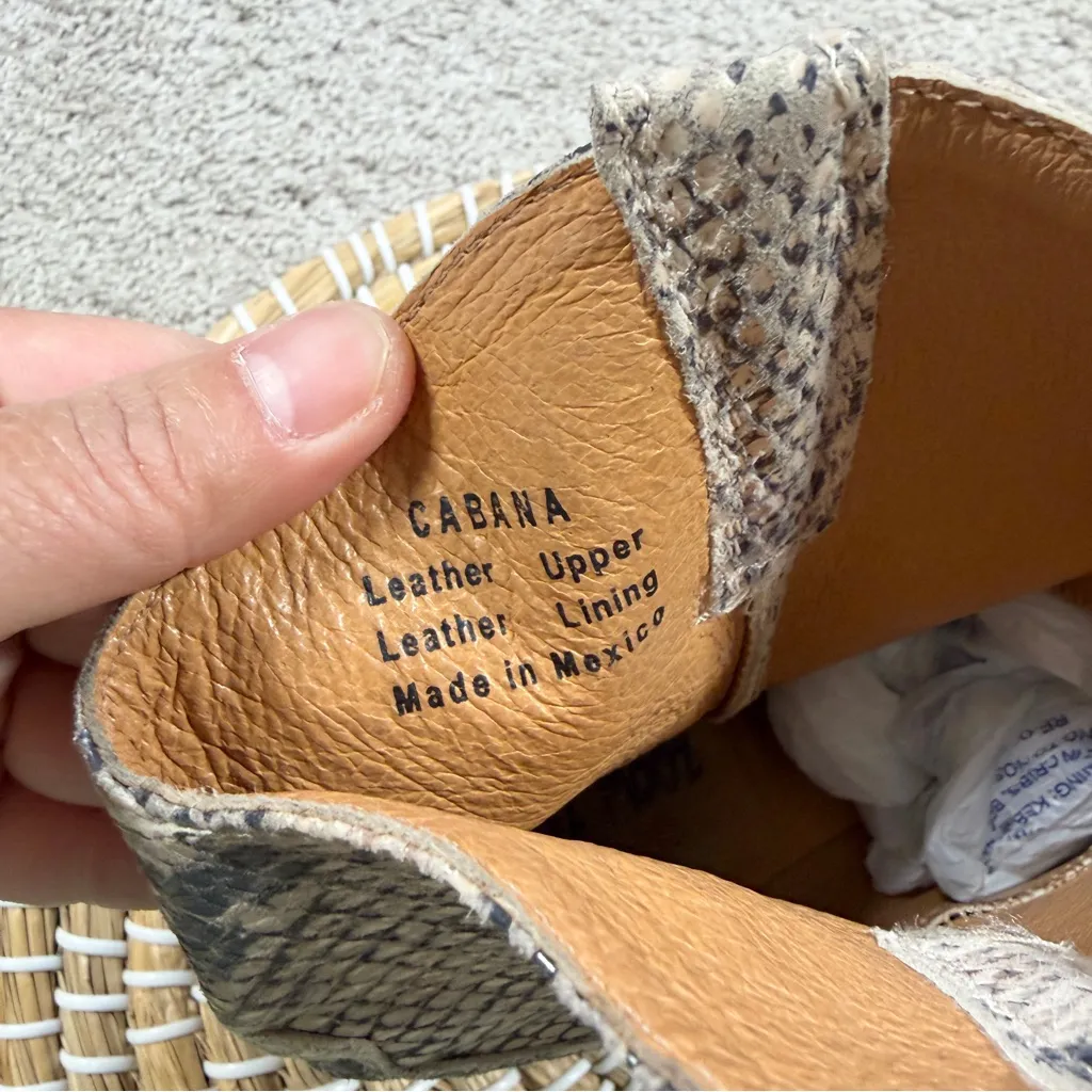 Miz Mooz Women’s Cabana Short Western Boots in Taupe Snake Print Leather 9 - Image 15