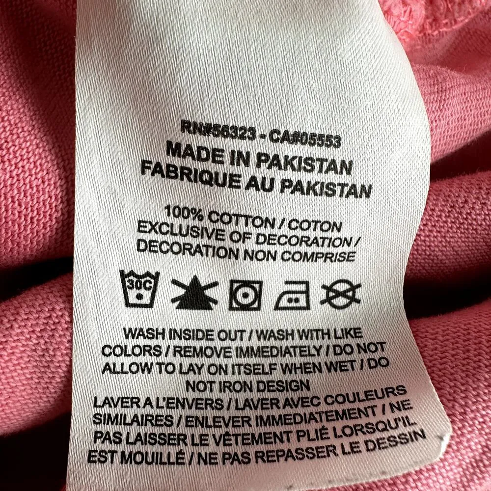 Nike Washed Running Shorts Logo Patch Pull On Side Slit Athletic Pink Large - Image 4