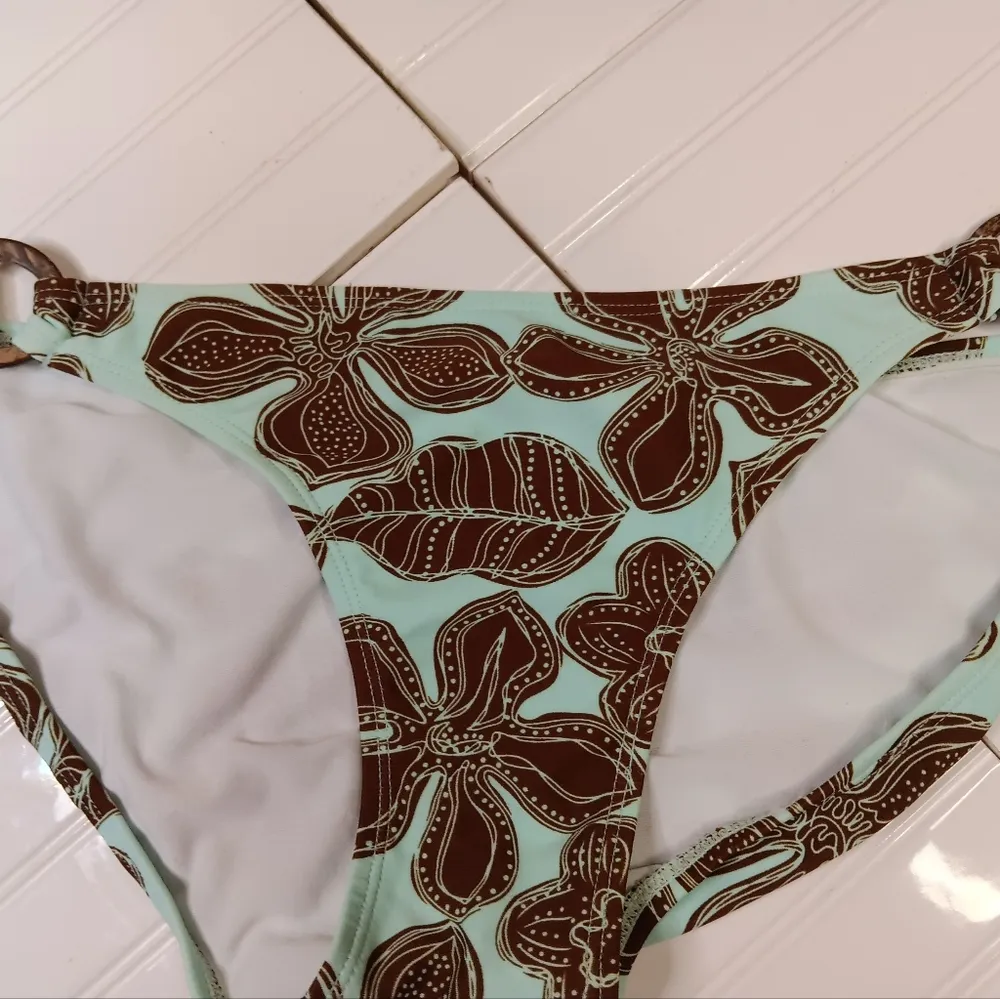 Aeropostale Mint and Brown Bikini - Image 2