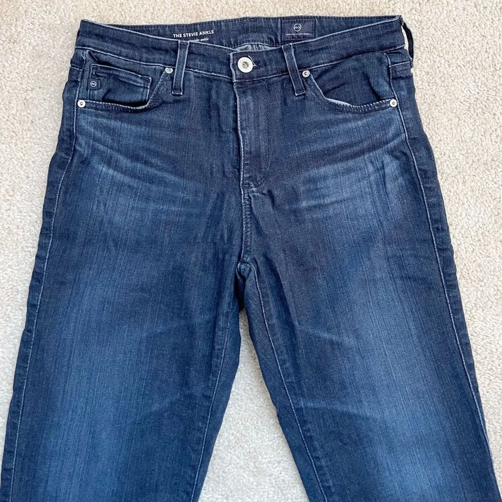 AG Adriano Goldschmied The Stevie Ankle Jeans (Raw Hem) - 26R - Image 89