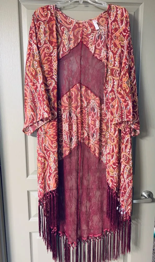 Target Fringe Kimono  - Image 2