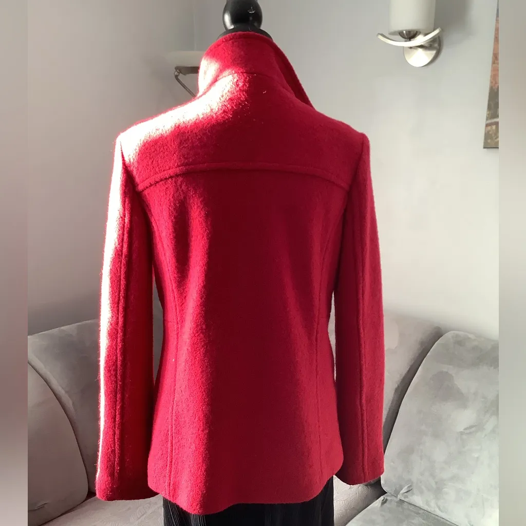 Nice wool blend short coat/ jacket 🌷 Size 8 - Image 11