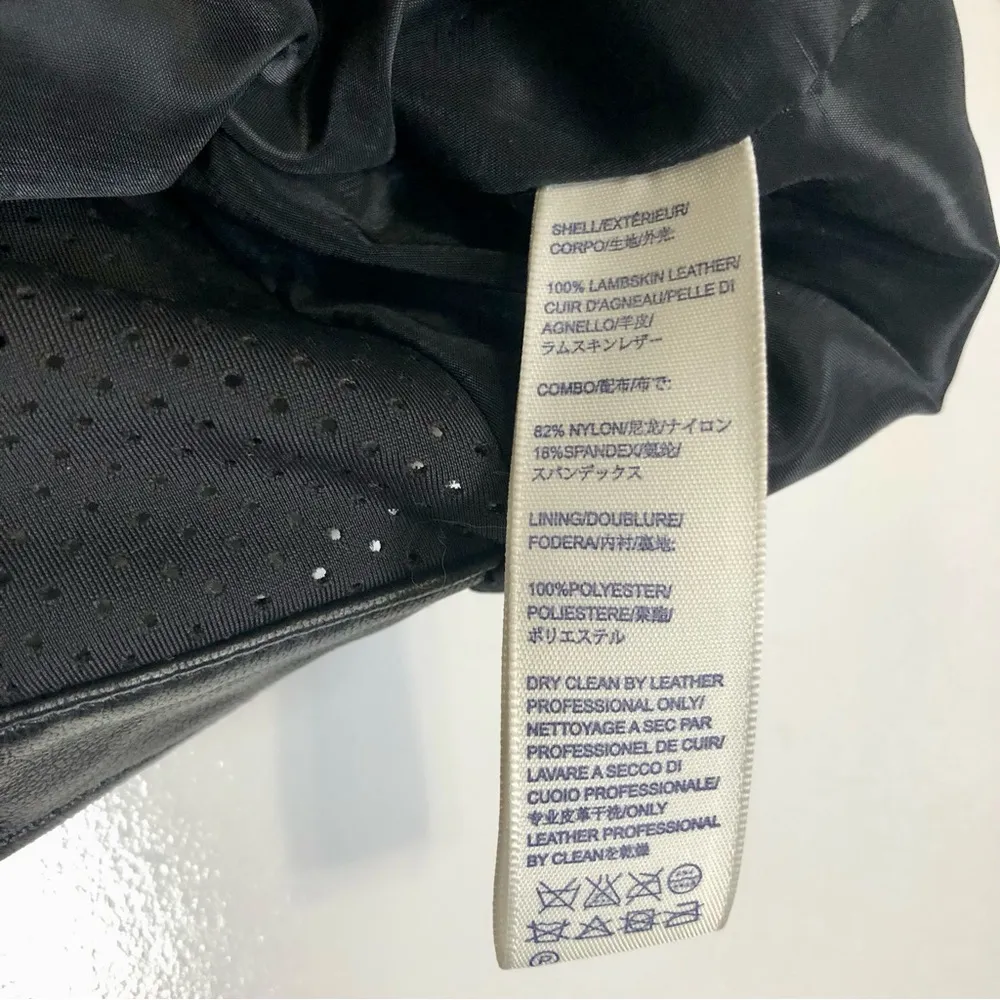 NWT  Tiffany Vest Genuine Leather Utility Moto Biker Grunge sz 0 - Image 9