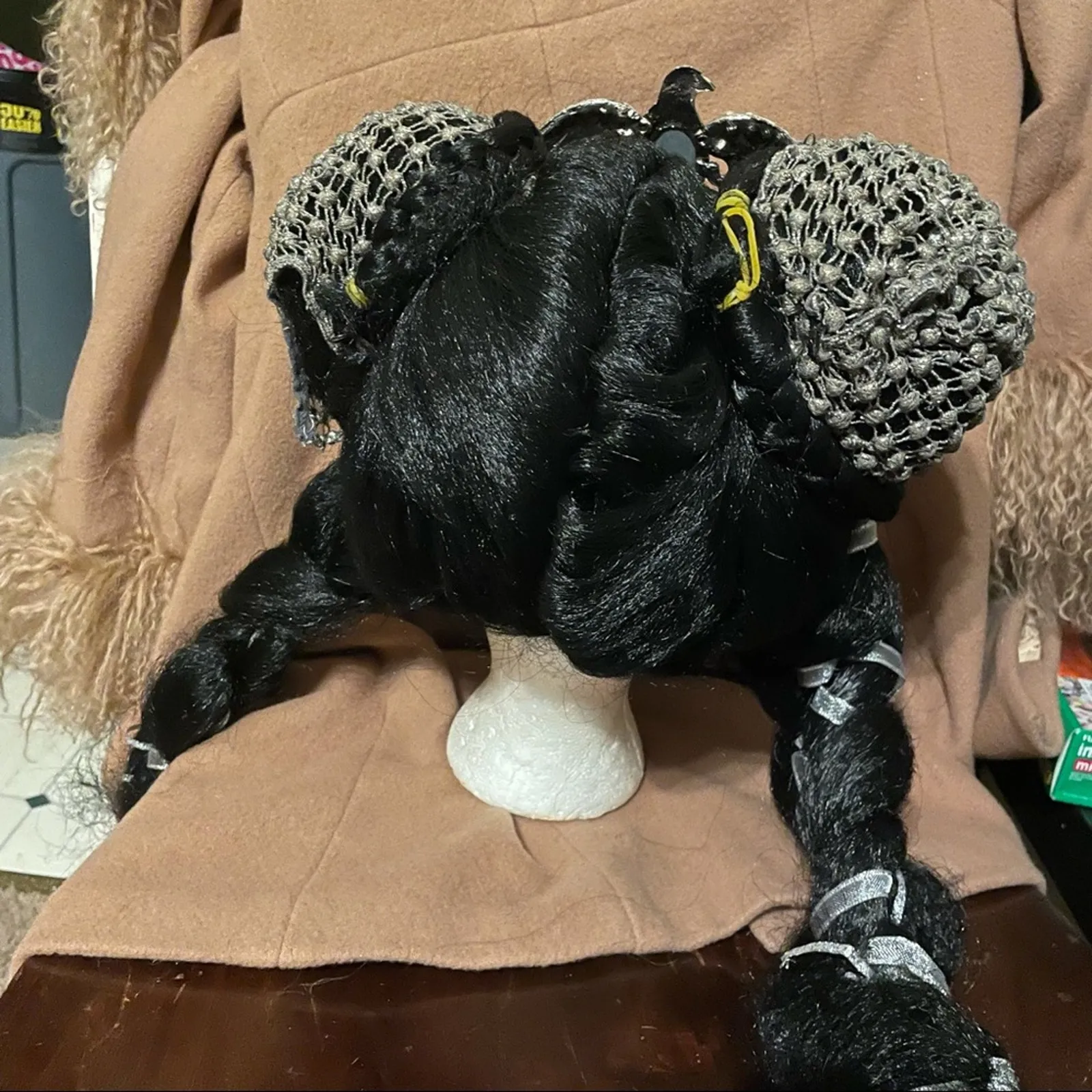 Ravenclaw diadem plait wig Black - Image 10