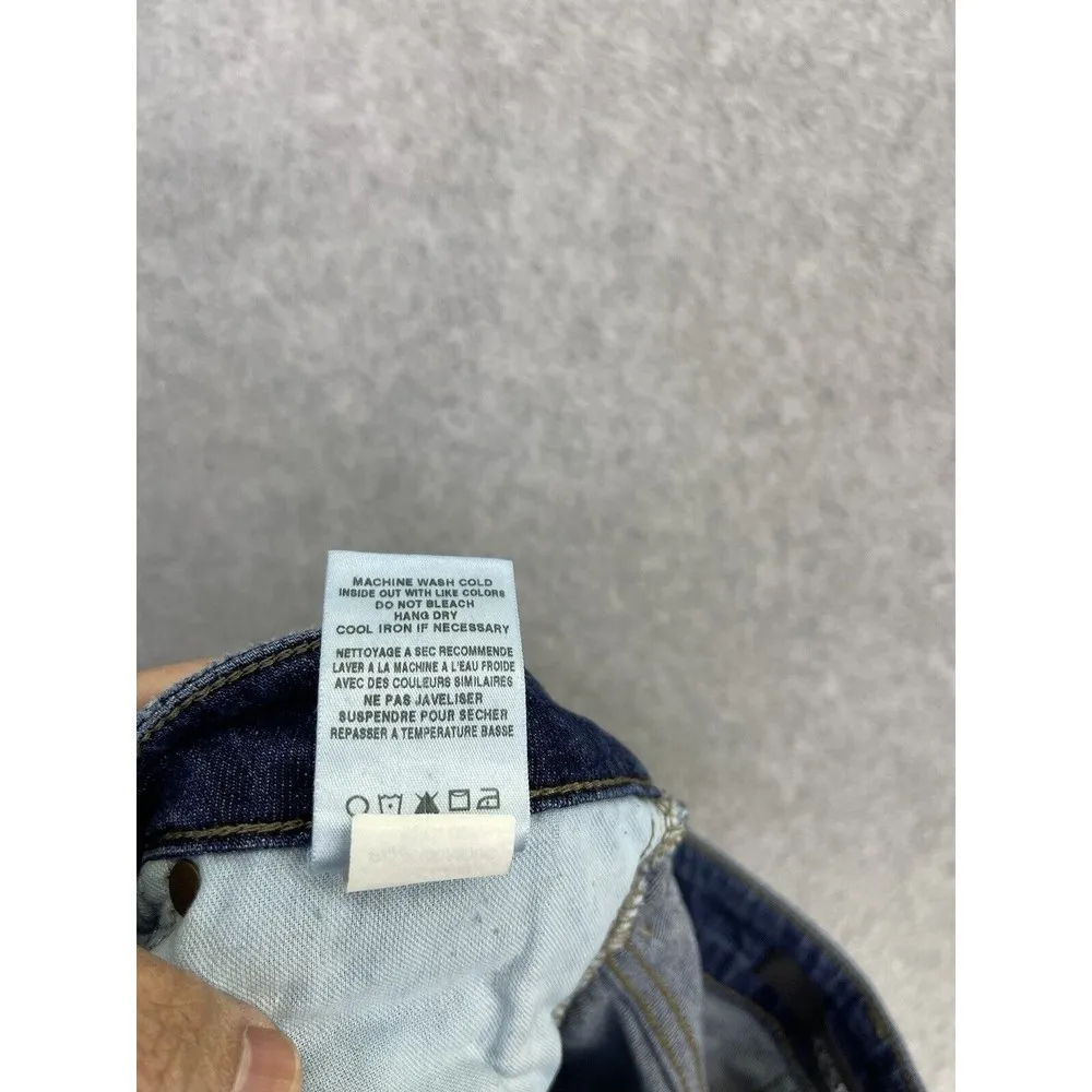 Joe's Jeans Women's Skinny Ankle Jeans Frayed Ends Blue Denim Size 26 Cotton - Image 3