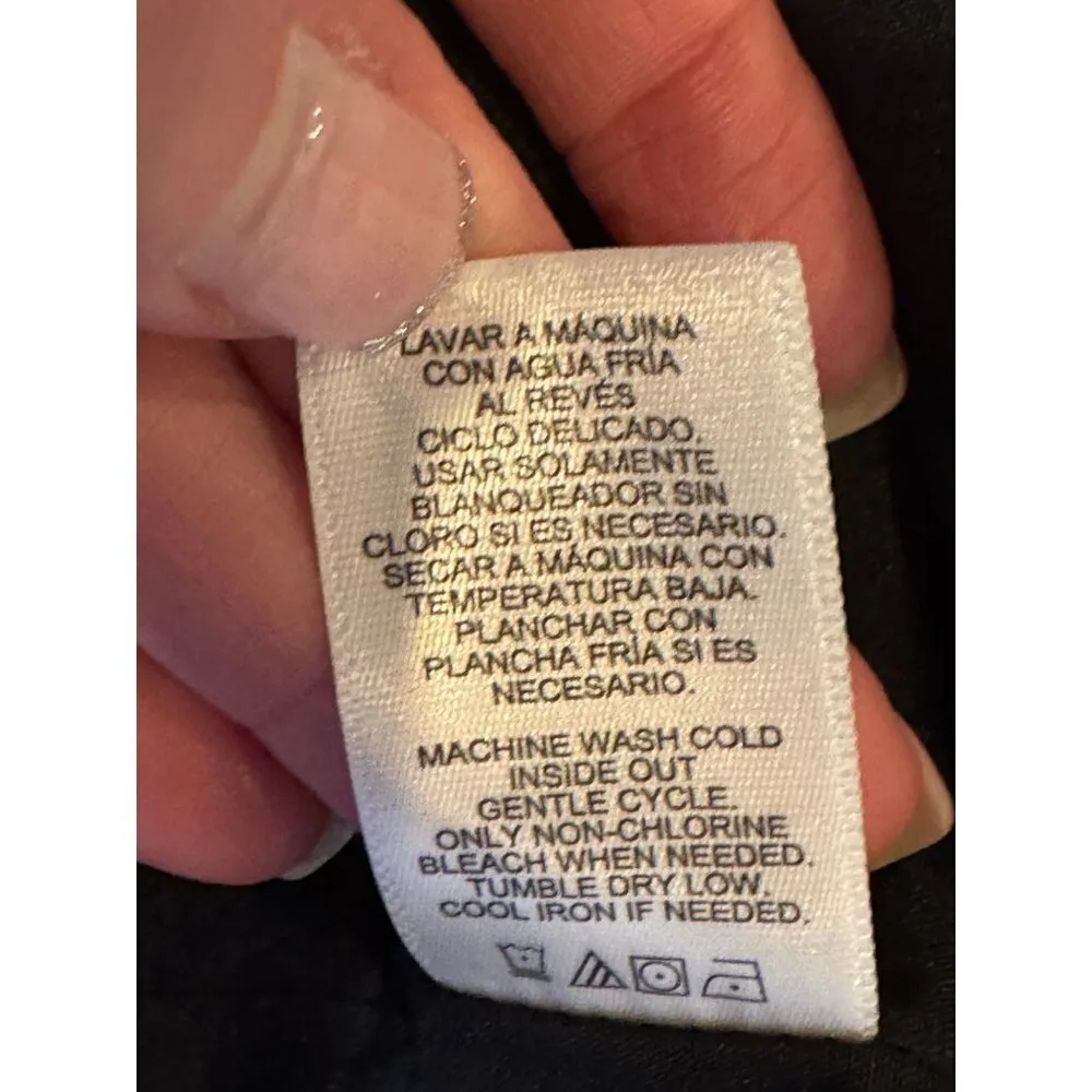 Thakoon Design Nation Vest Women Large Ivory Black Plaid Notch Lapel Open‎ Long - Image 12